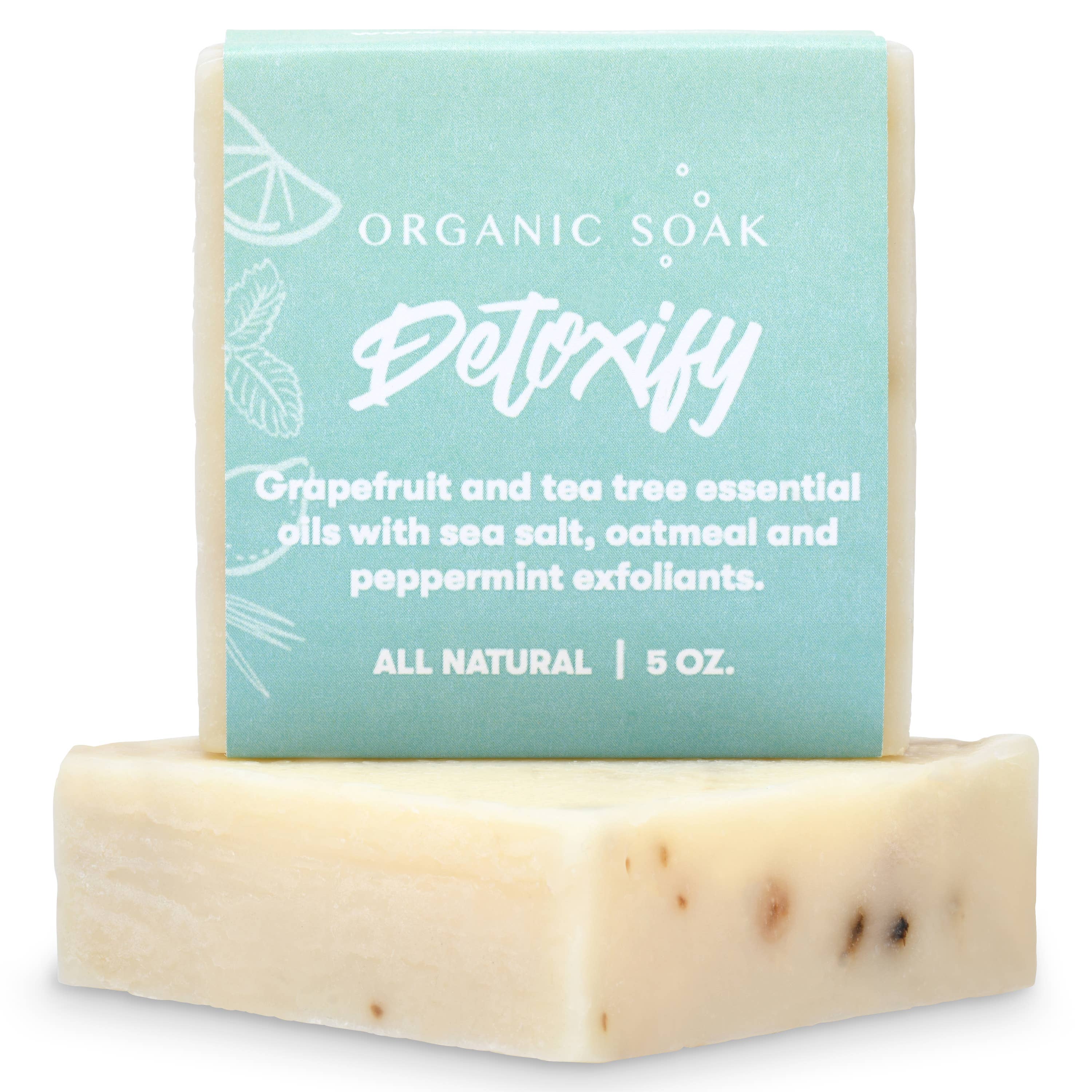 Organic Soak - Wholesale Bar Soap - Detoxify All Natural Bar Soap0