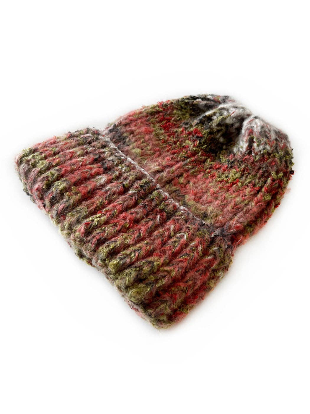 Funkyrel® Atzbranding Limited - Vendita all'ingrosso Berretto - Donna - Haila - Berretto Caldo a Maglia Vintage con Gradiente4