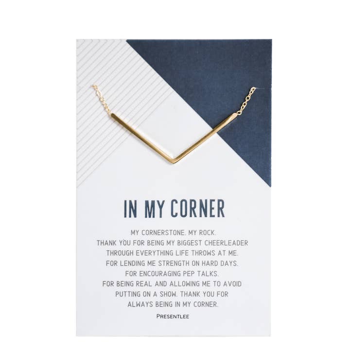In My Corner Necklace for wholesale by Presentlee