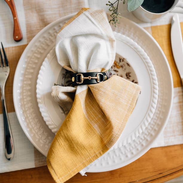 The Horse Bit Napkin Ring and other Purchase Wholesale bridle leather. Free Returns & Net 60 Terms on Faire trending on Faire.