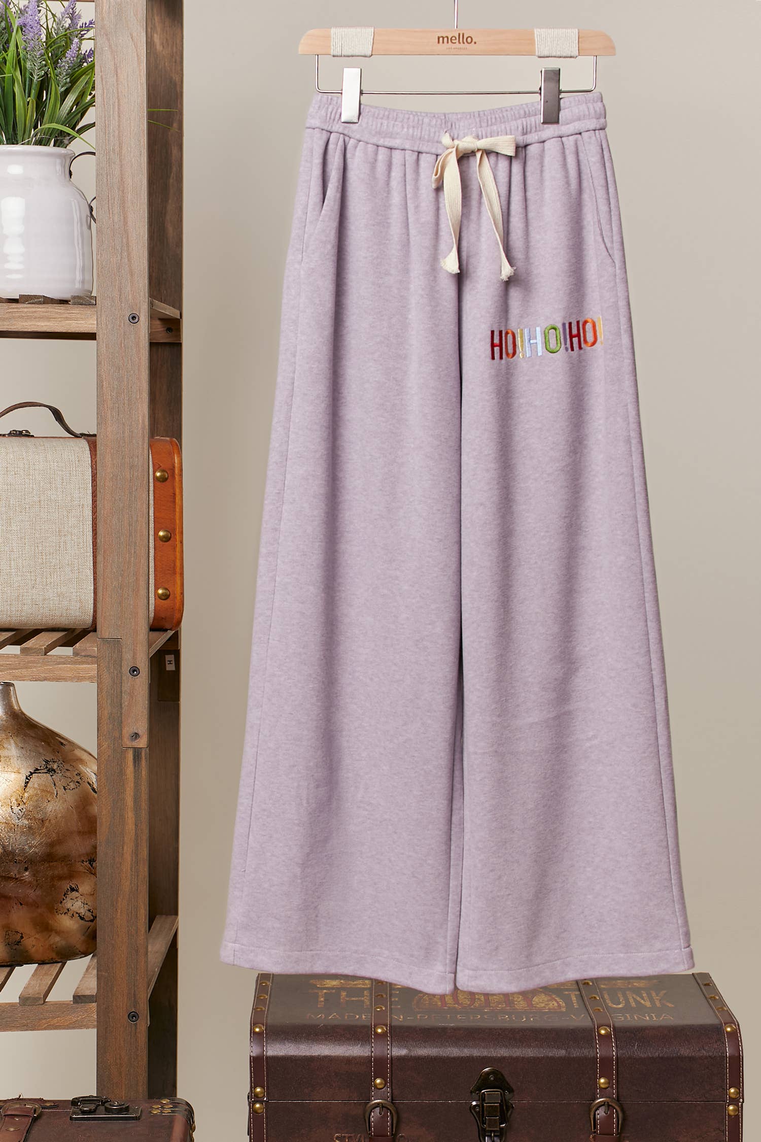 Mello. - Wholesale Pants - Women's - Christmas Pants with Lettering9