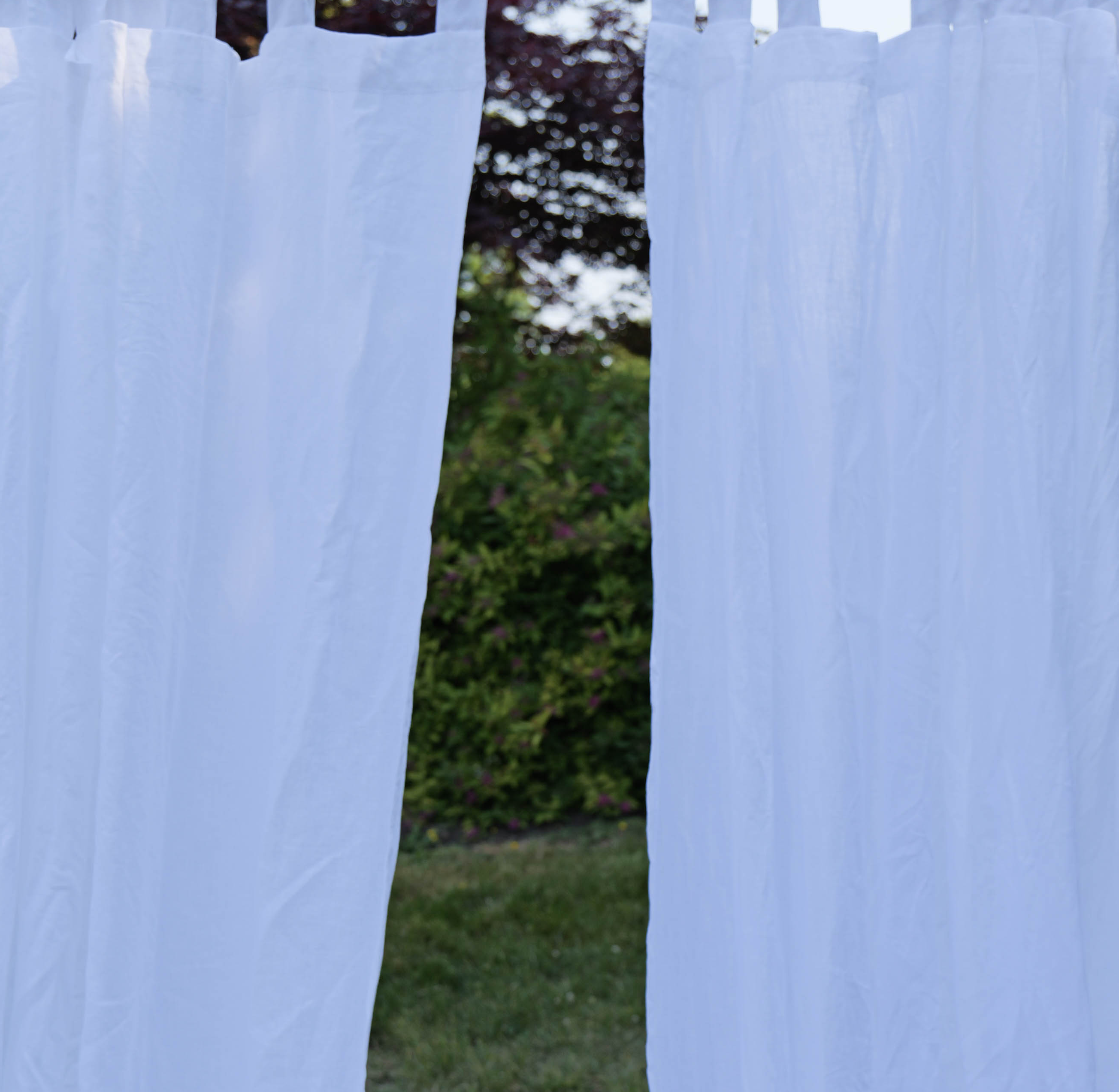 Q VITA - Wholesale Curtain - 100% French Linen Curtain/Drape (2 pcs) - Semi Sheer3