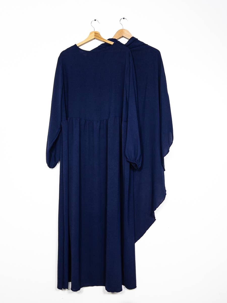 IDEAL OUTFIT - Wholesale Kaftan - Dames - 2-delige khimar en abaya set in jazzstijl ref:e2326+2501jazz52