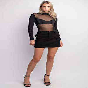 Purchase Wholesale sheer bodysuit. Free Returns & Net 60 Terms on Faire