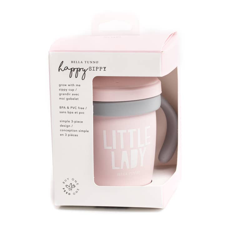 Bella Tunno - Wholesale Drinking Glass/Cup - Kids & Baby - Little Lady Happy Sippy Cup