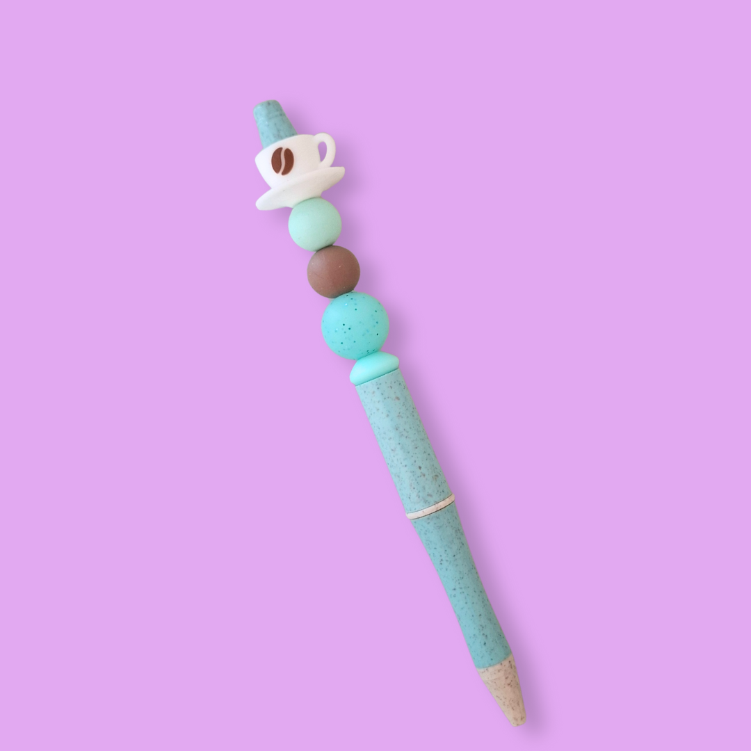 Menoj - Wholesale Pen - Pearl pen - Coffee0