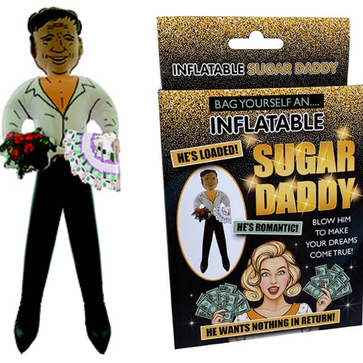 Aufblasbarer Sugar Daddy — originelle Geschenke, Blow Up Doll, Weihnachten für den Großhandel von The Diabolical Gift People - Novelty Gifts, Christmas Gifts