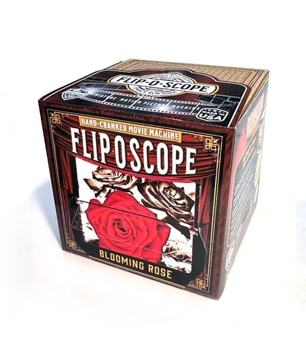Fliposcope - Wholesale DIY Craft Kit - Fliposcope - Blooming Rose DIY FlipBook Machine Keepsake1