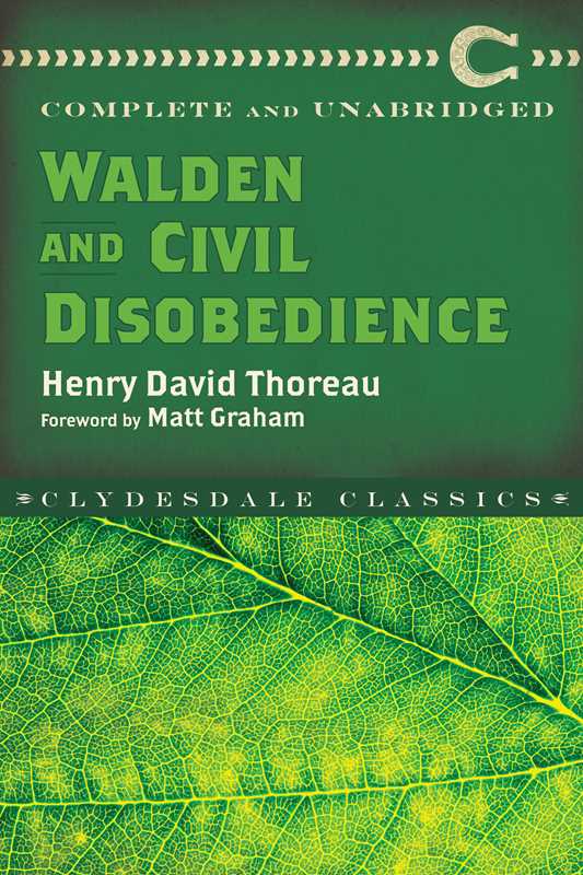Simon & Schuster - Wholesale Classics - Walden and Civil Disobedience by Henry David Thoreau0