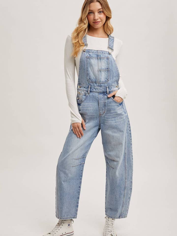 Dk Wash BARREL OVERALLS for wholesale on Faire8