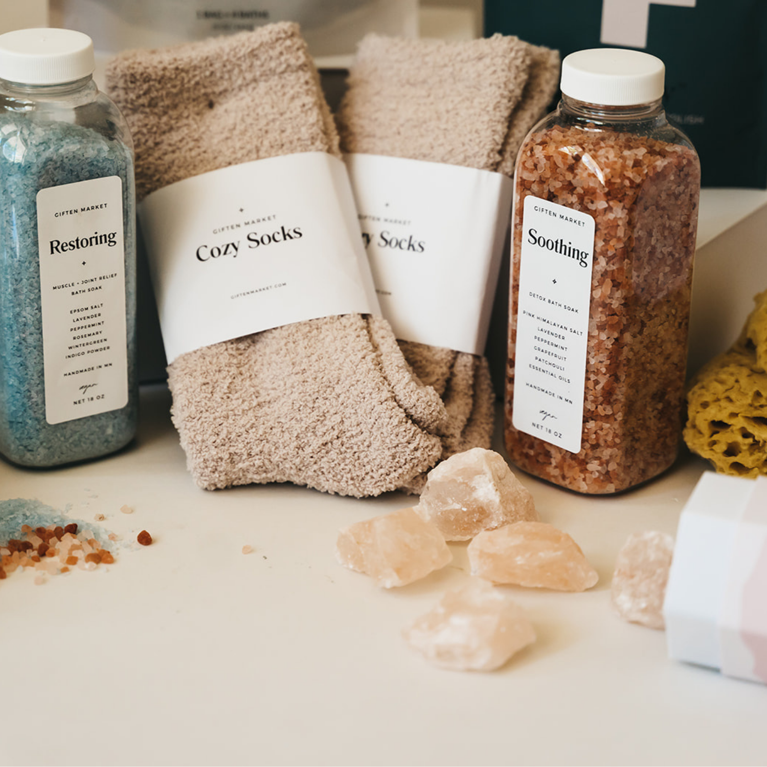 Giften Market - Wholesale Socks - Women's - Cozy Cloud Socks - Ivory - Warm & Soft - Women’s Gift7