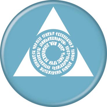 Magic The Gathering Guild Azorius Senate Buttons 1.25" Round for wholesale by Ata-Boy