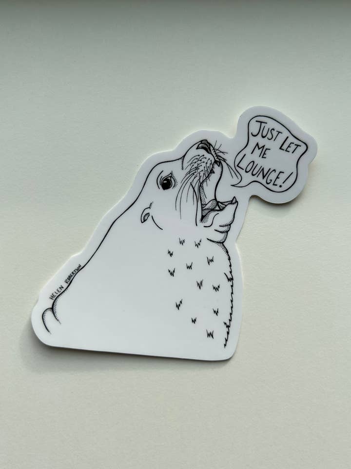 Lounging Sea Lion for wholesale by Seven Herons Studio