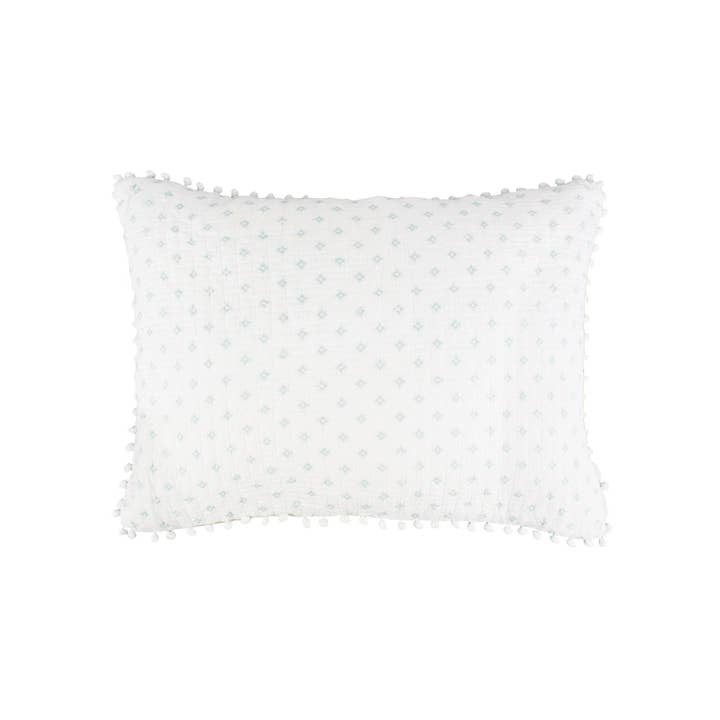 White Ditsy Spa Quilt Set for wholesale on Faire