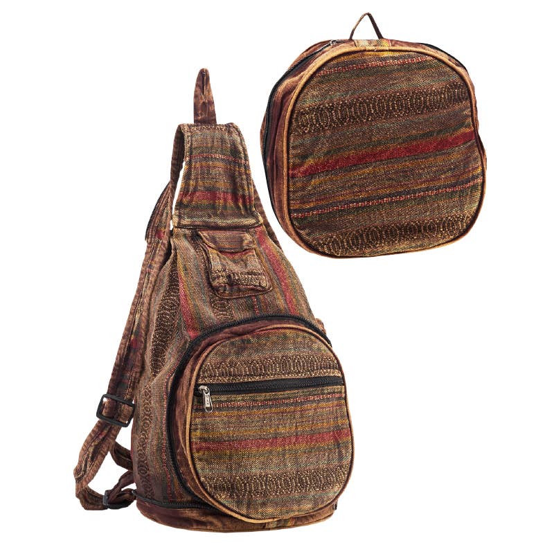 Benjamin International – wholesale Backpack – Unisex – Stonewashed Convertible Backpack6