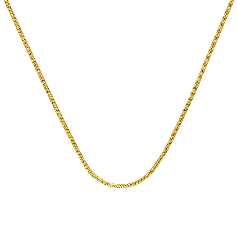 Schmuckgroßhandel – wholesale Link &amp; chain necklace – Mira Necklace | 18K gold plated0