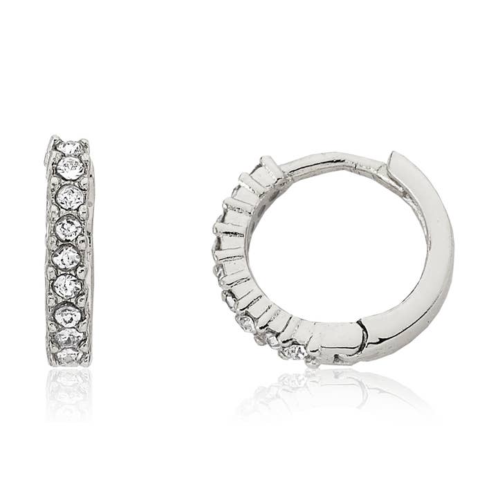 Pendiente Huggy de cristal pequeño para venta al por mayor de Little Miss Twin Stars