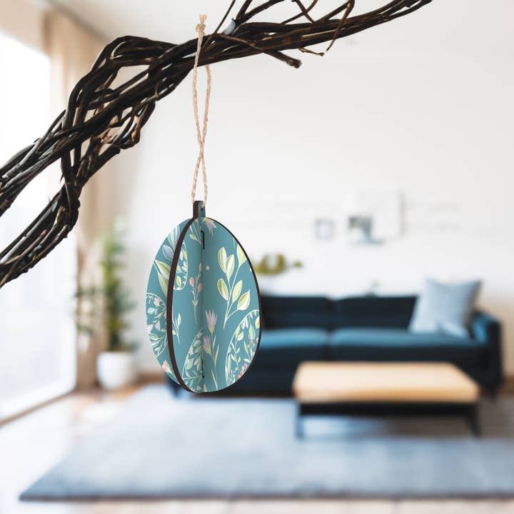 P. Graham Dunn - Wholesale Ornament - Egg Pattern Ornament