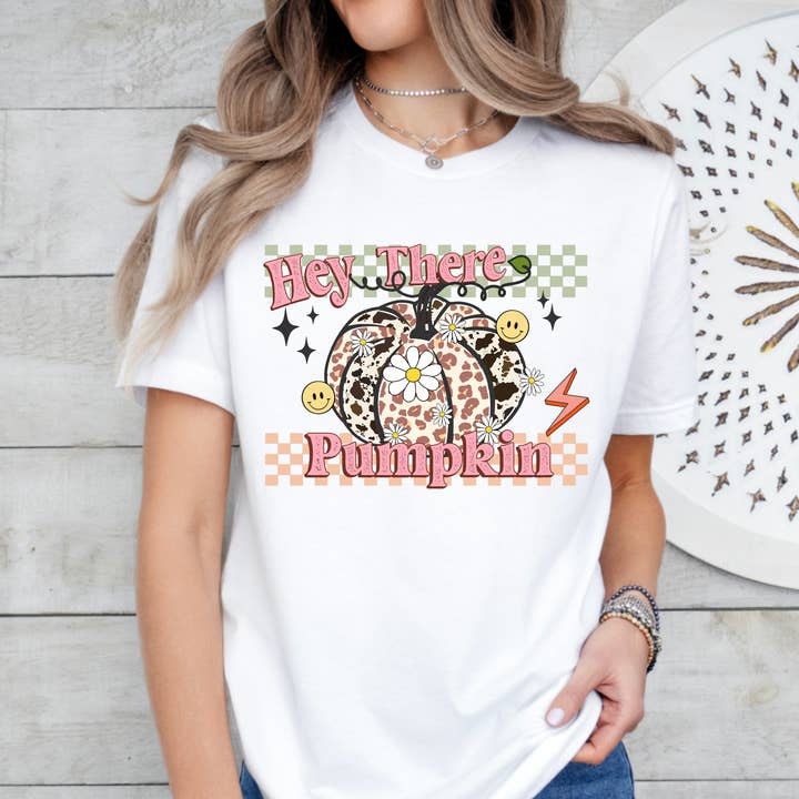 Hej Där Pumpa Fall Tee för wholesale av Londas Tees and Tumblers