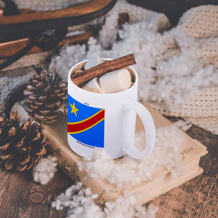 3dRose - Wholesale Coffee Mug - 3dRose, Flag of the Democratic Republic of the Congo, Mug11