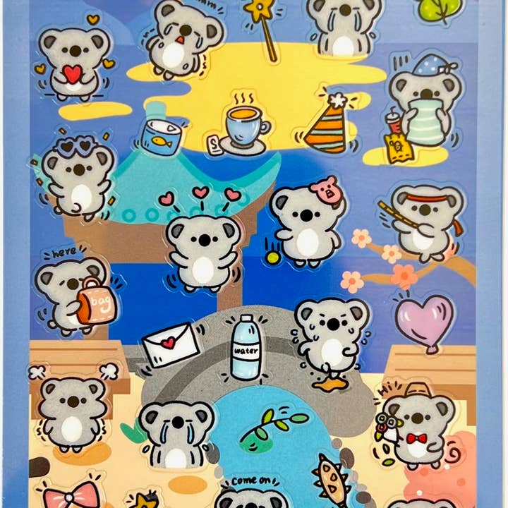 BCmini - Wholesale Sticker - KOALA PARTY STICKERS
