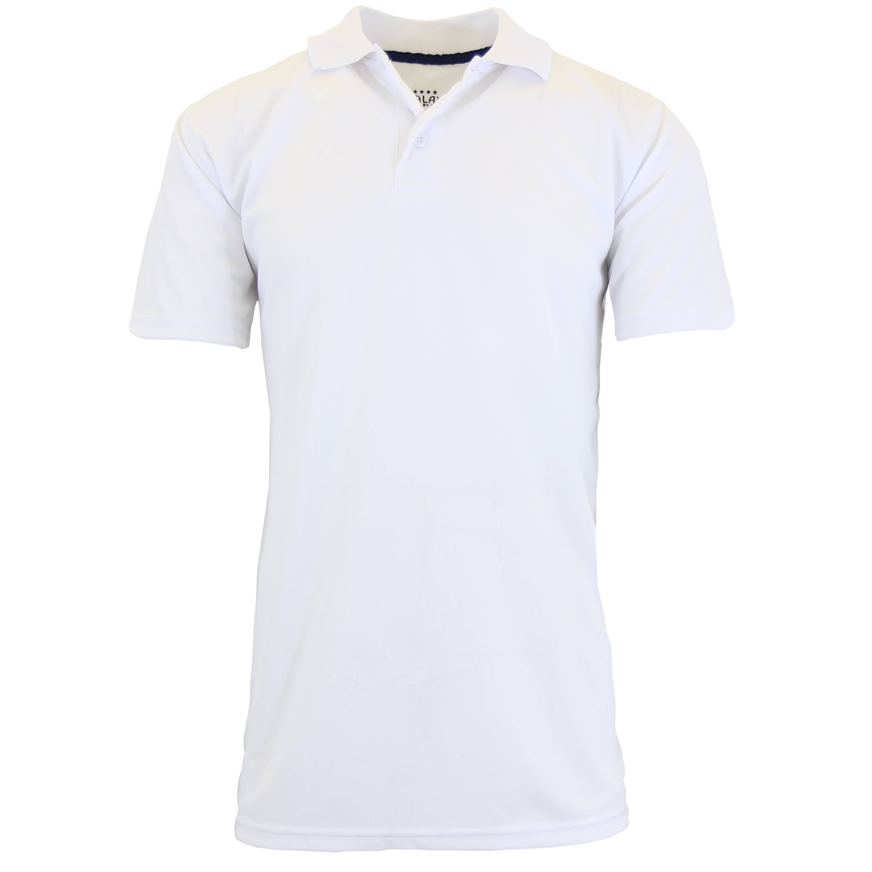 Galaxy By Harvic - Wholesale Polo - Men's - Men's Moisture Wicking Polo Shirt3