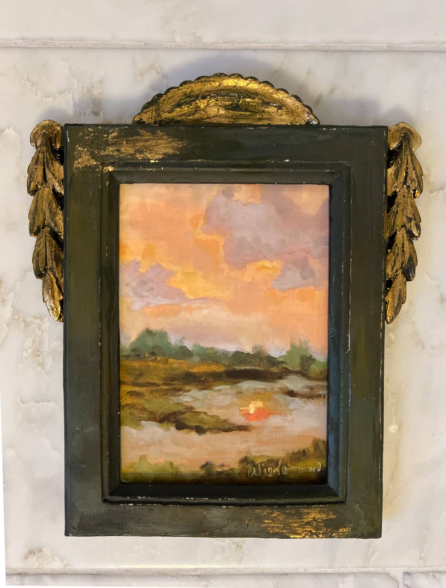 Taylor Wiedemann Fine Art - Wholesale Painting/Drawing - Landscape in Miniature-Marsh Creek