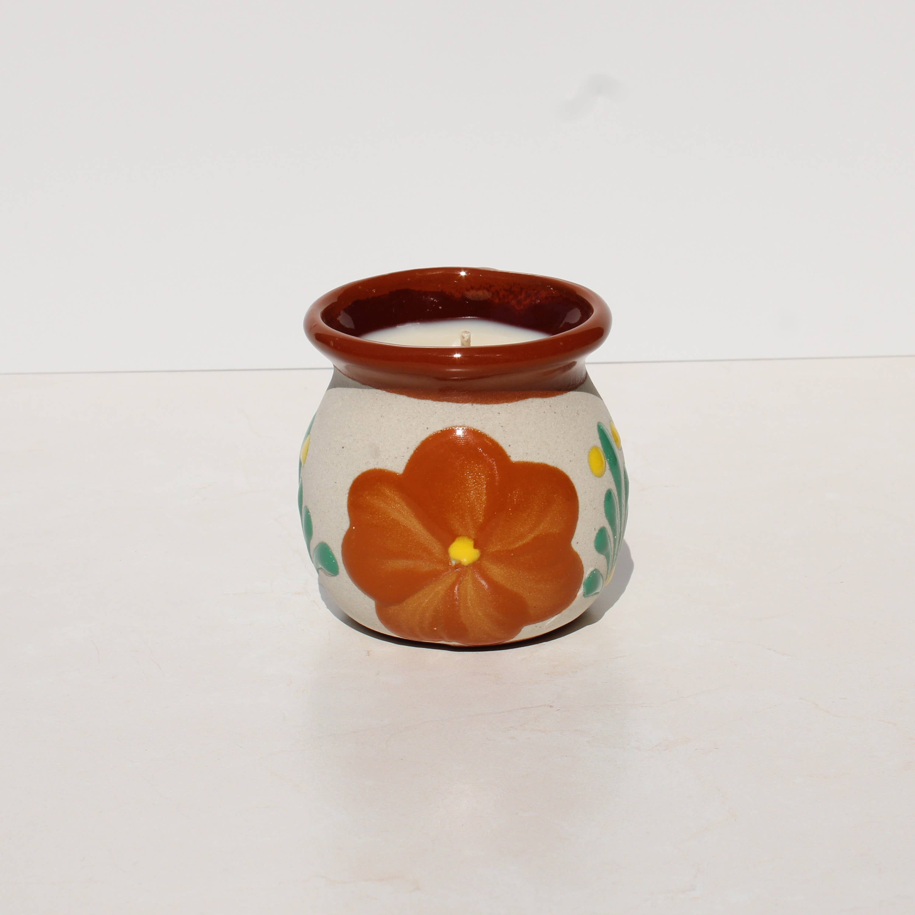 Fonzie's Artisanal Goods - Wholesale Jar/Filled Candle - Cafecito Jarrito Candle - 7oz1