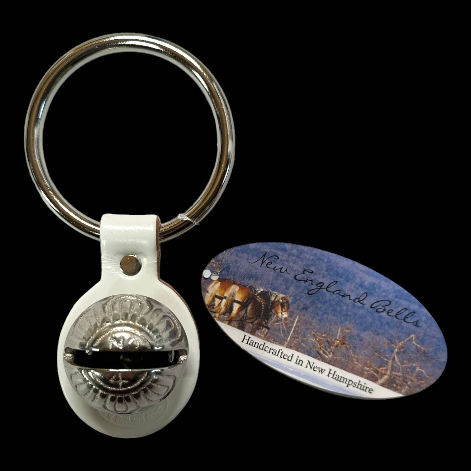 New England Bells - Wholesale Bell - Traditional Strap Bells - #4 Size Bells - 1 Bell on Strap15