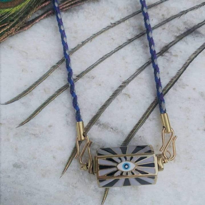 4 In 1-2 Braided Rainbow Cord for wholesale by CLAIRE BERTEAU