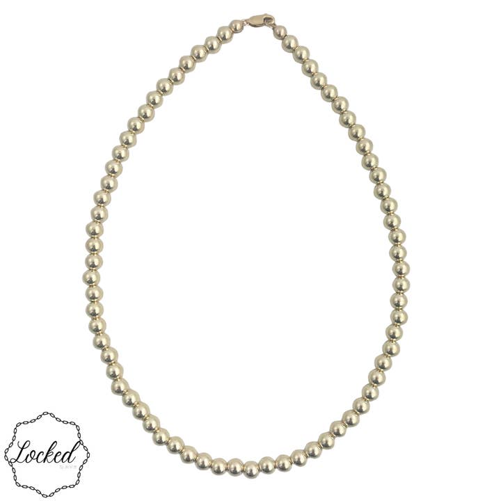 Goud Gevuld | 6mm Ketting voor wholesale door Locked by Lula 'n' Lee