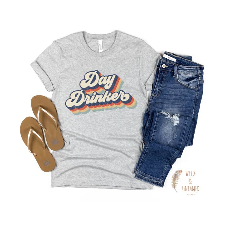 Day Drinker Shirt for wholesale by Wild & Untamed Designs