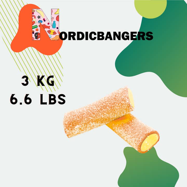 Nordicbangers - Swedish Candy Supply - Wholesale Gummy - Swedish Candy - VIDAL XL Sour Mango Passion Fruit