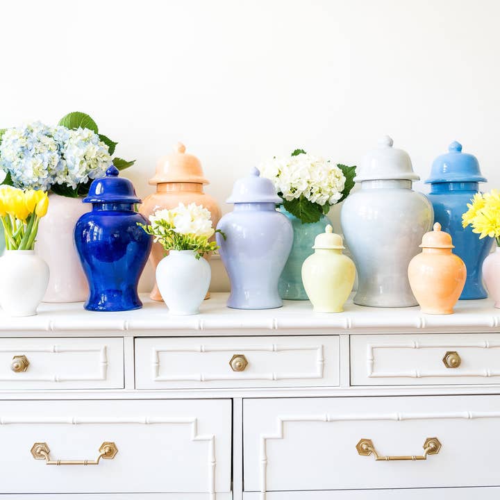 Lo Home | Ruby Clay - Wholesale Decorative jar - Cherry Blossom Pink Ginger Jars2