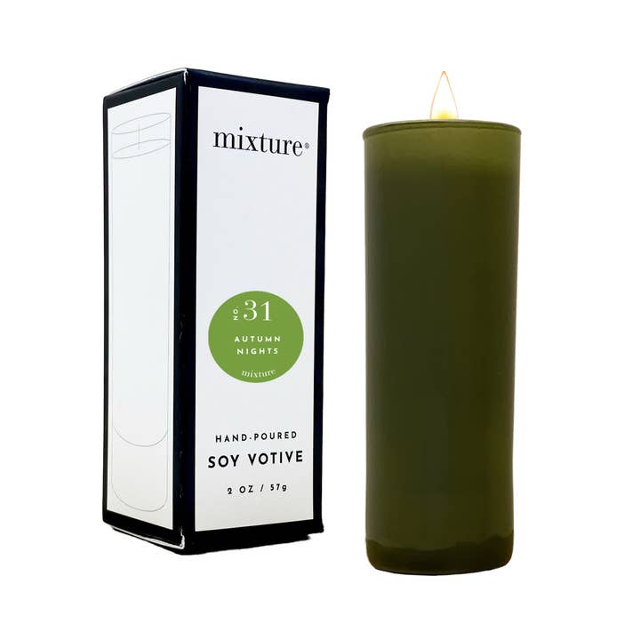 Mixture Home - Wholesale Votive Candle - 2 oz Avocado Votive