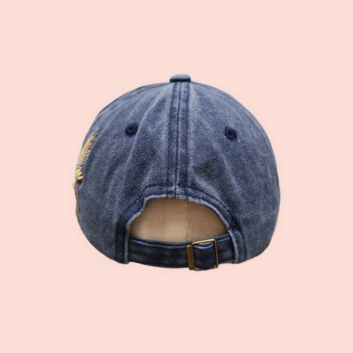 Olala Mia – wholesale Baseball cap – Women's – Hand-embroidery flower baseball cap