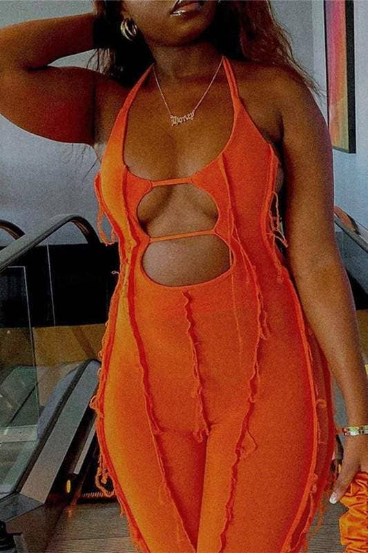 Flarix - Wholesale Jumpsuit - Women's - halter bodycon jumpsuits4