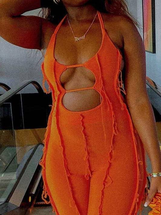 Flarix - Wholesale Jumpsuit - Women's - halter bodycon jumpsuits4