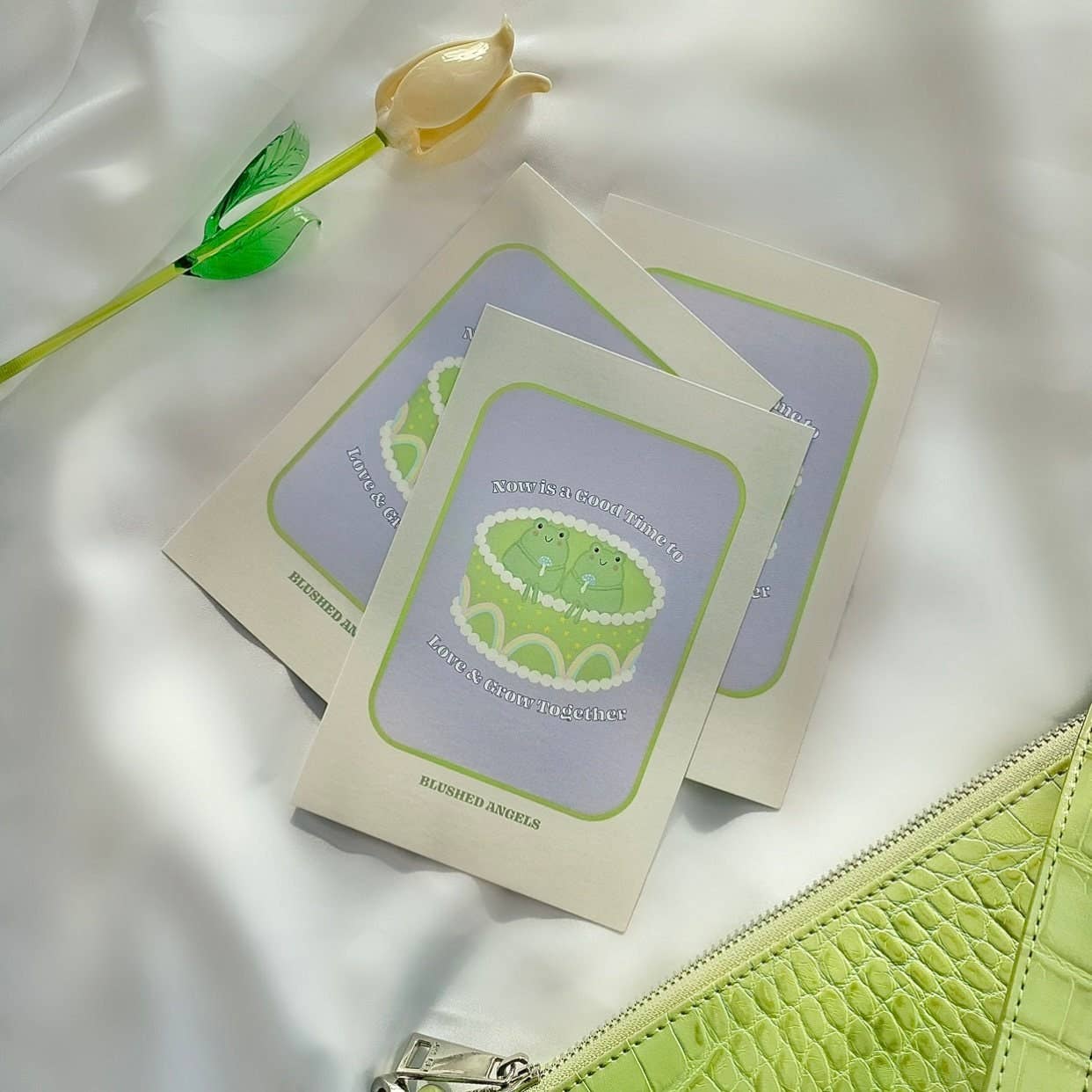 Blushed Angels - Vendita all'ingrosso Stampa artistica - Blushed Angels Frog Cake Art Print | Pinterest Poster Stampa pastello danese Poster pastello danese Wall Art Frog Poster Frog Print3