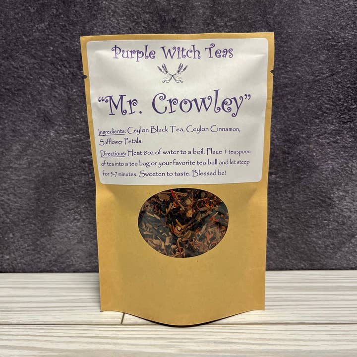 Mr. Crowley -Ceylon Cinnamon Black Tea for wholesale by Purple Witch Teas LLC