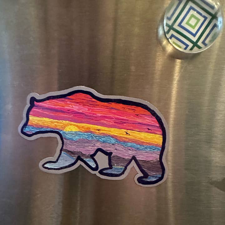 Sunset Bear Magneet voor wholesale door Menottees