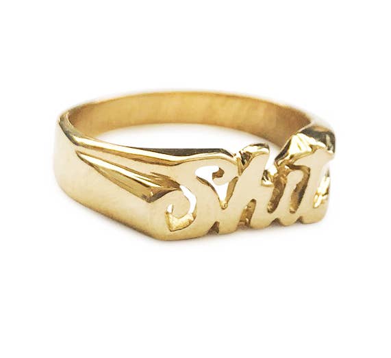 SNASH JEWELRY - Wholesale Band/Stacked Ring - Shit 2 Ring0