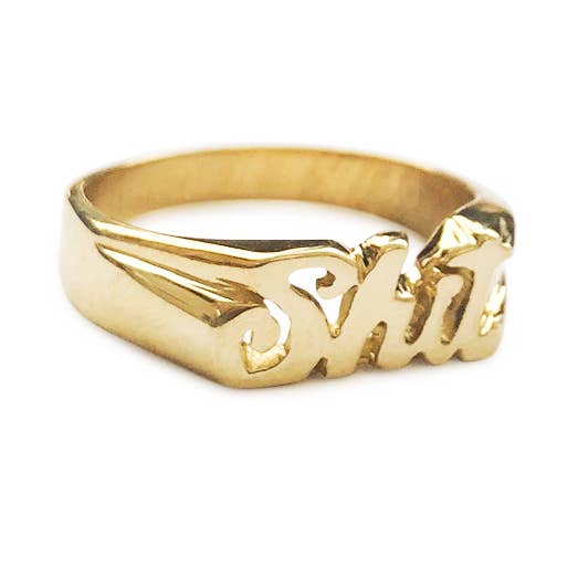 SNASH JEWELRY - Wholesale Band/Stacked Ring - Shit 2 Ring