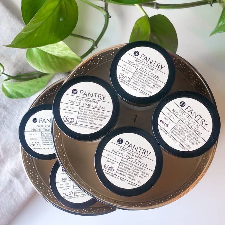 Pantry Products - Skin, Body, + Wellness - Wholesale Night Cream - Nighttime Repair Cream - 2oz - Rich, hydrating skin balm