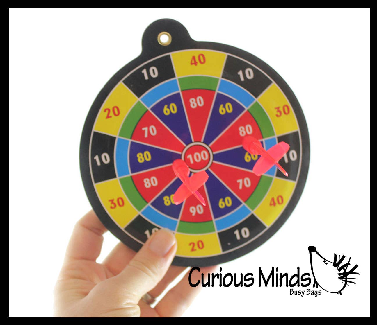 Curious Minds Toys - Wholesale Sporting Game - Kids & Baby - 1 Small Safe Magnetic Dart Board - Dart Game with Darts5