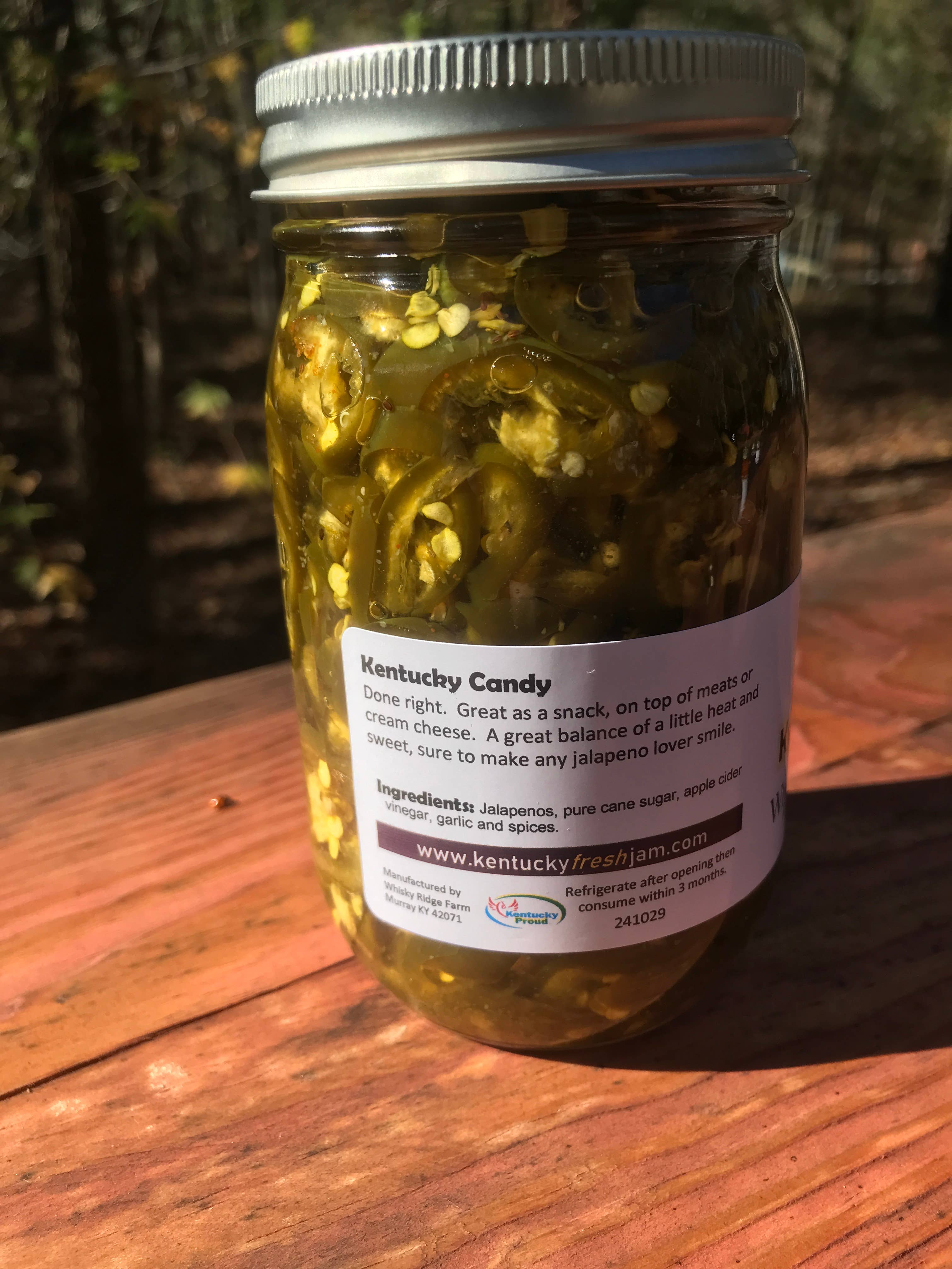 Whisky Ridge Farm - Wholesale Pickled Vegetables - Kentucky Candy - Candied Jalapenos8