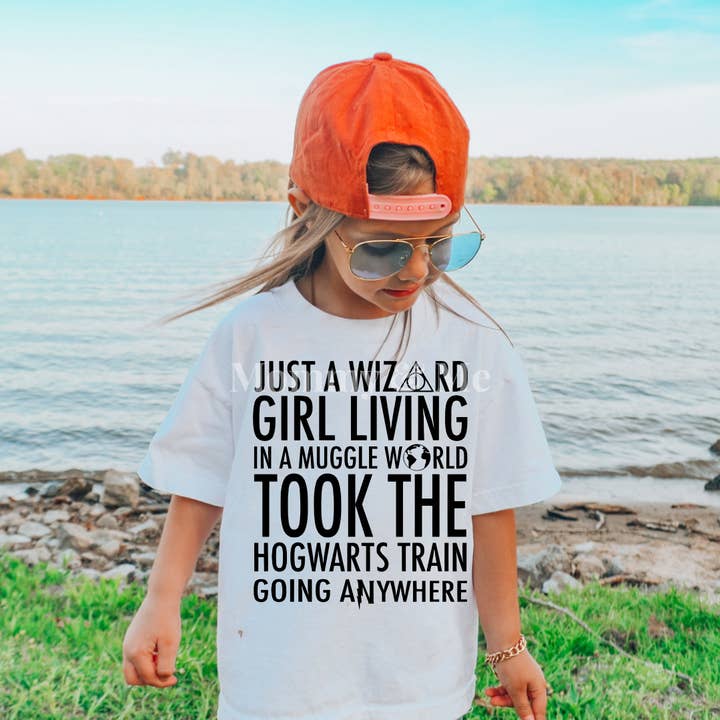 Juventud Solo un mago que vive en un mundo muggle para venta al por mayor de Mommy & Me Boutique