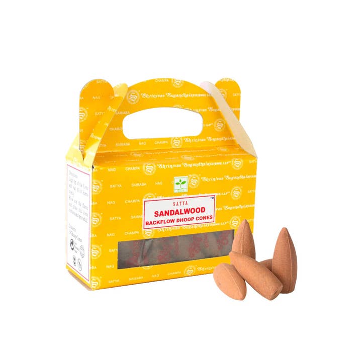 Up N Smoke - Wholesale Incense - Satya Backflow Incense Cones