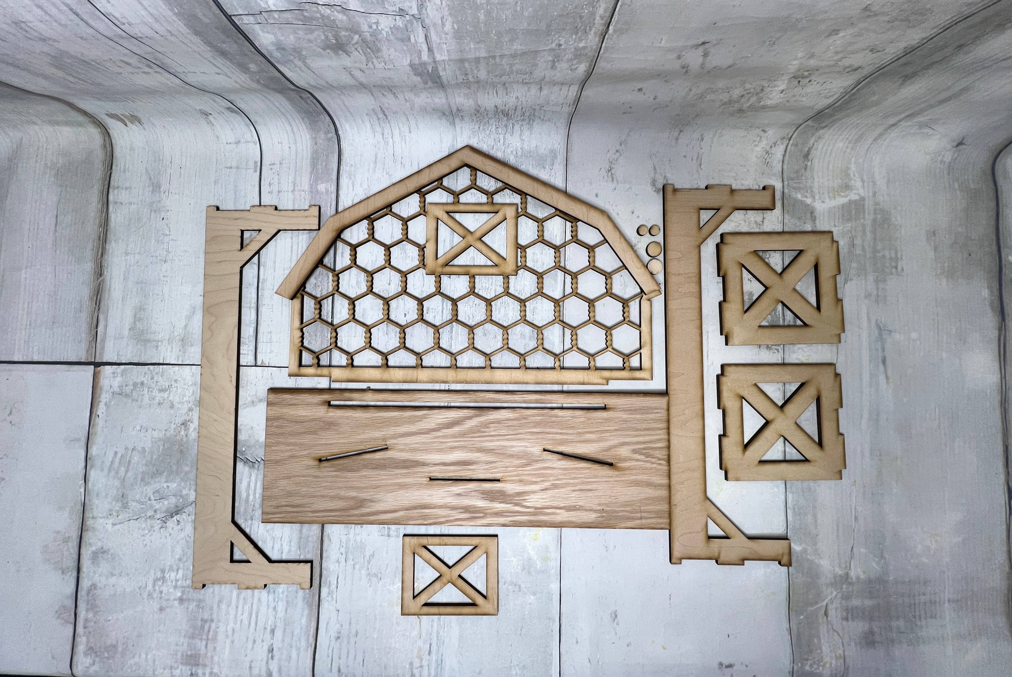 Rustic Home Co LLC - Wholesale DIY Craft Kit - Bench Barn display Kit3