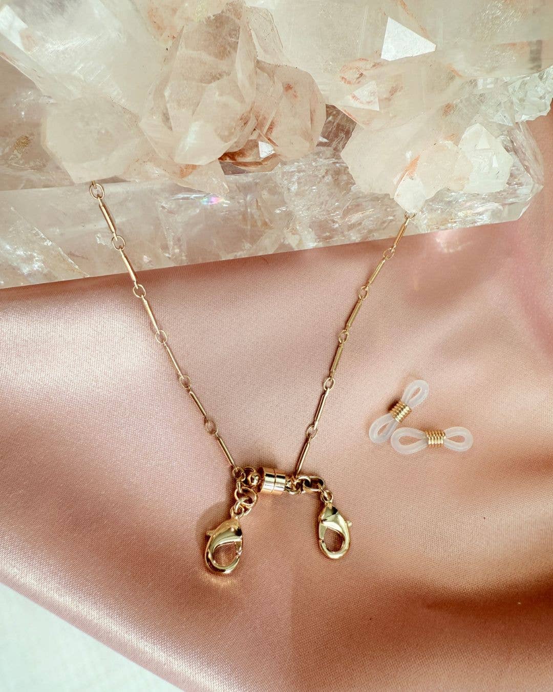 Camille Jewelry - Wholesale Sunglasses/Eyeglasses Strap - Women's - Magnetic Necklace – Convertible Bar Chain5